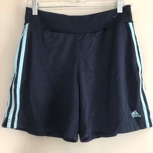 Adidas Navy Blue Shorts Women's Medium